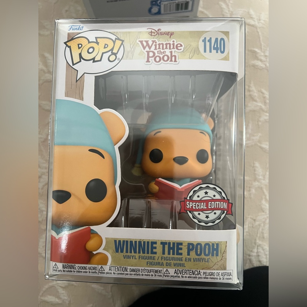 Disney Winnie the Pooh Funko Pop with Blue Hat